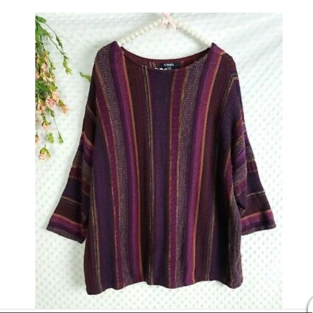 2/$50Chaps By Ralph Lauren Sweater Knit Top Size s
